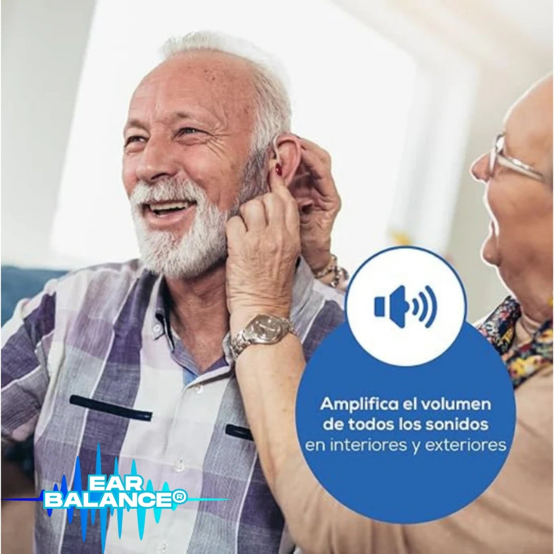 Ear Balance® | Audífono amplificador de sonidos