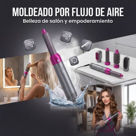 ThermaWand® | Cepillo Profesional 5 en 1