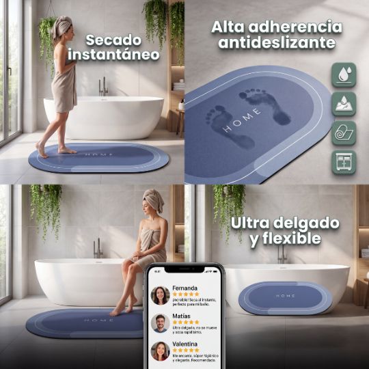 DryStep® | Tapete secado rapido de ducha