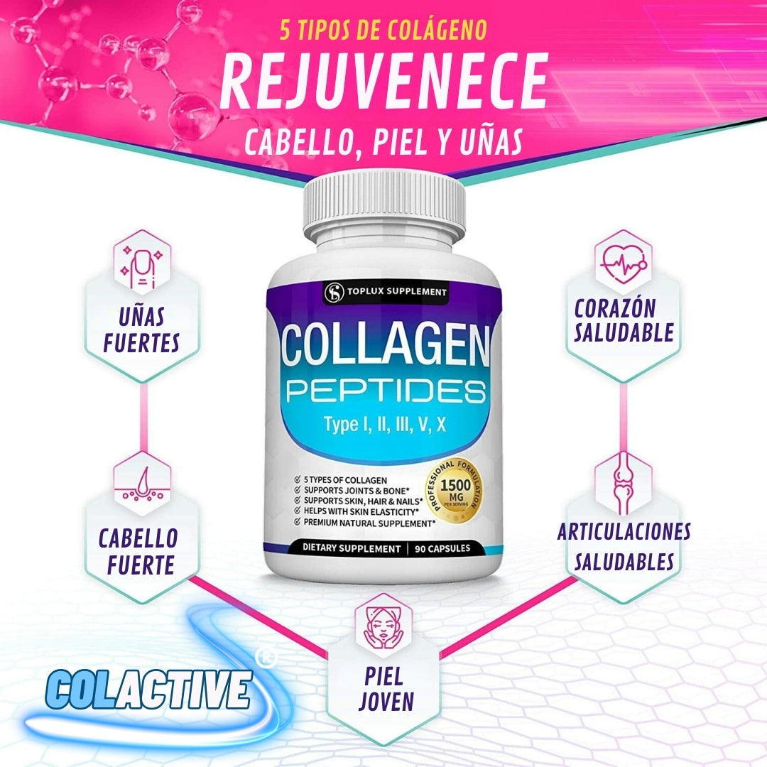 Colactive® | Colágeno hidrolizado tipo I, II, III, IV y V
