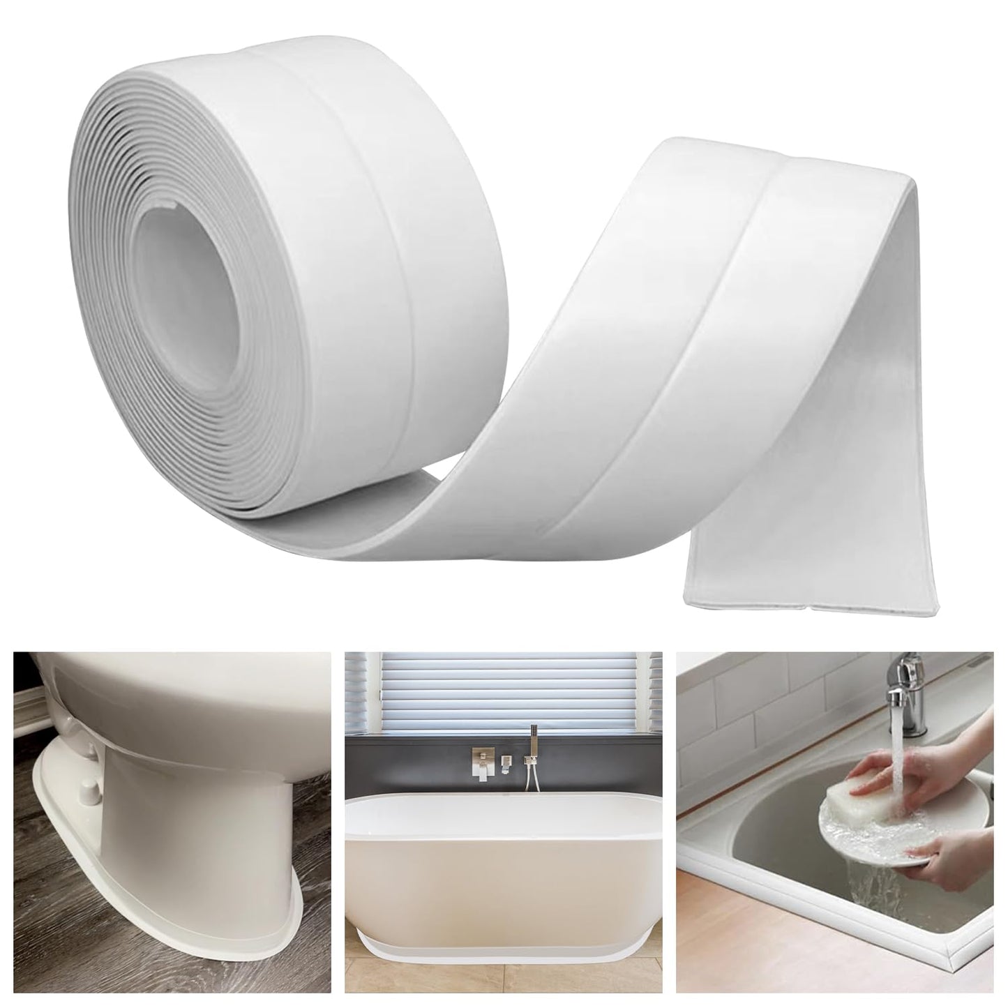 KlinTape® | Cinta Adhesiva Reparación Baño Lavaloz
