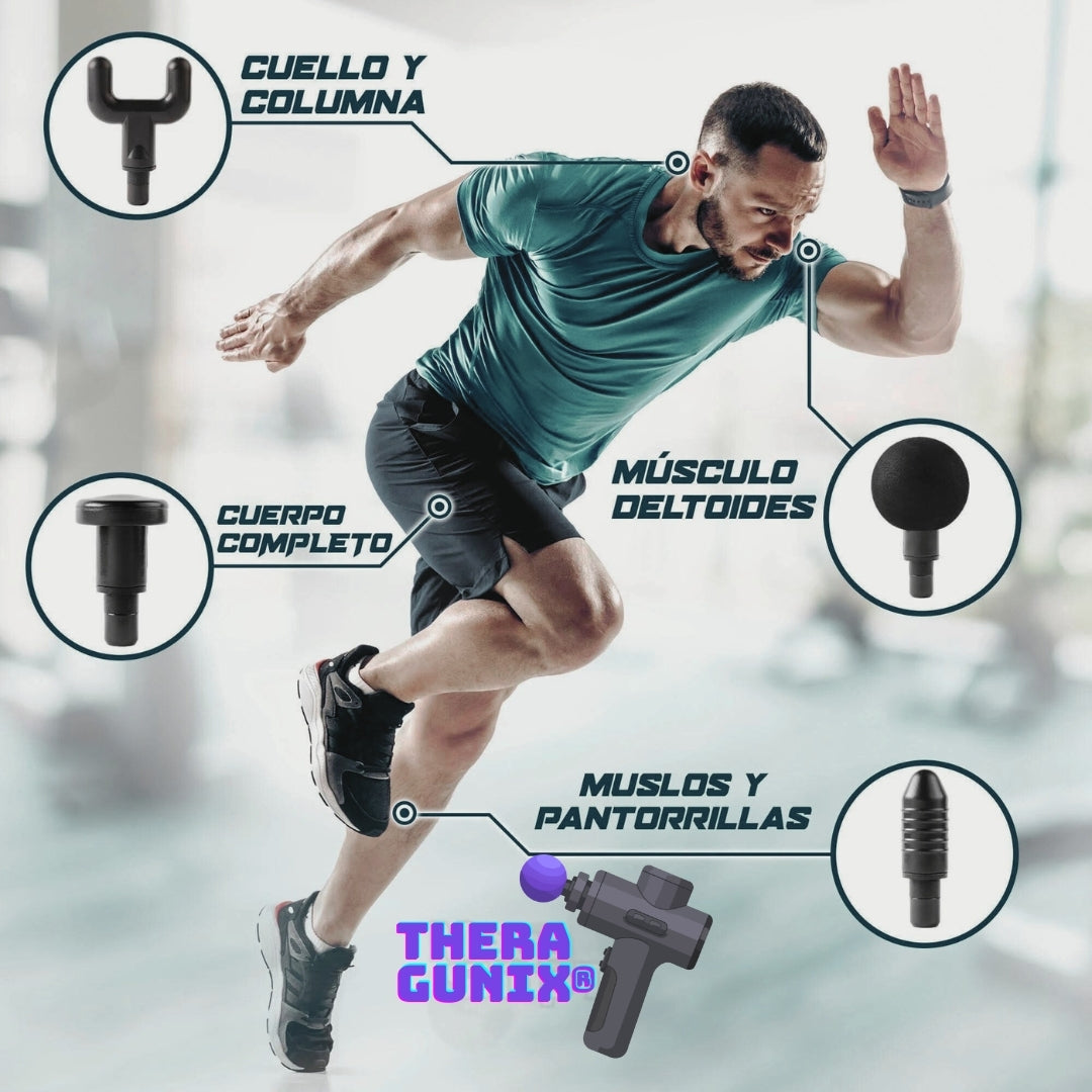 TheraGunix® | Pistola de masaje máquina masajeadora