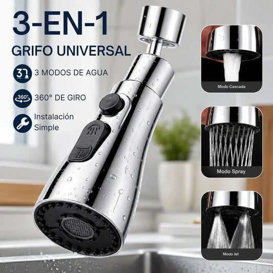 HydroFlex® | Grifo extensor giratorio
