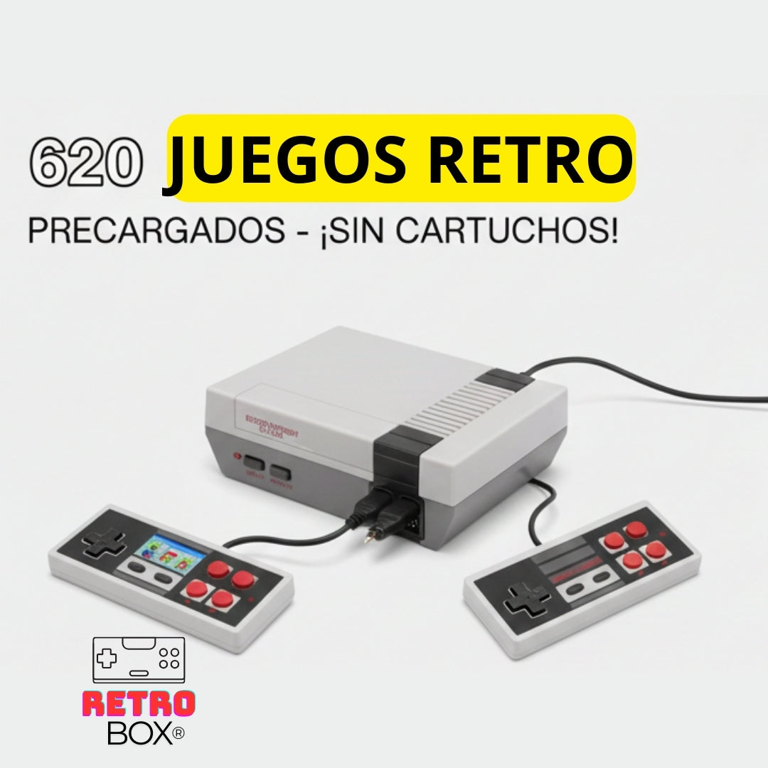 RetroBox® | Consola de juegos RETRO