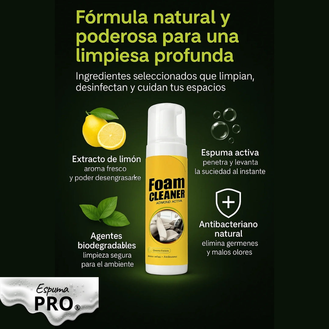 EspumaPro® | Espuma limpiadora en spray