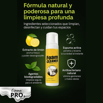 EspumaPro® | Espuma limpiadora en spray