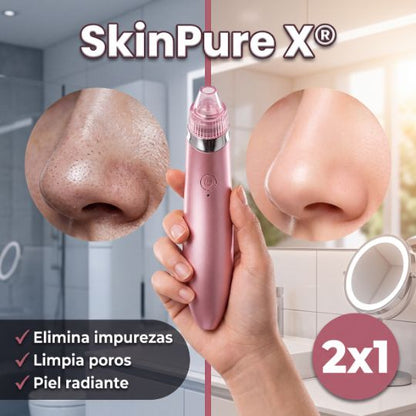SkinPure X® | Extractor de puntos negros 4 cabezales