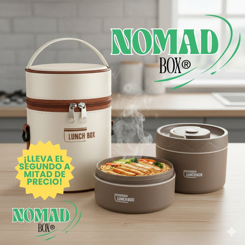 NomadBox® | Lonchera 2 unidades