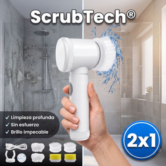 ScrubTech® | Cepillo De Limpieza Eléctrico 5 En 1