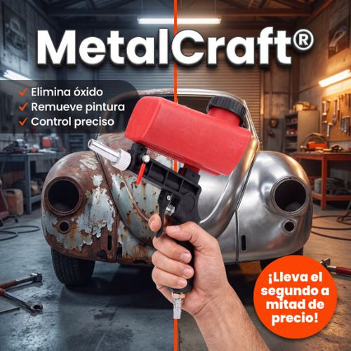 MetalCraft® | Pistola De Arena Quita Óxido