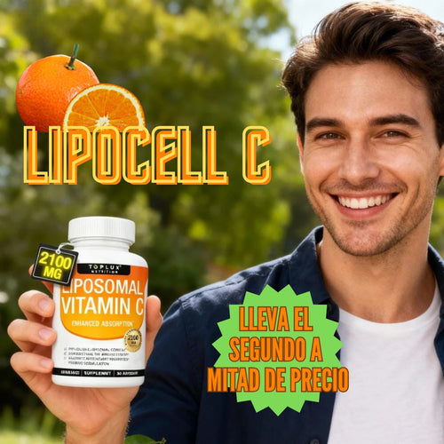 Lipocell C® | Vitamina C 60 cápsulas