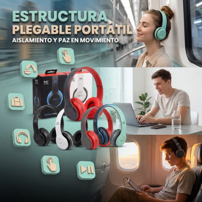 Acoustix P47® | Audifonos Bluetooth P47