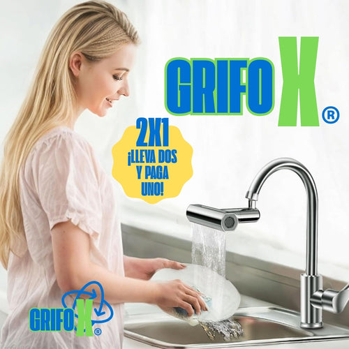 GrifoX® | Grifo de cocina 4 en 1