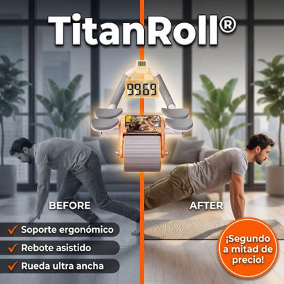 TitanRoll® | Máquina Abdominal Multifuncional