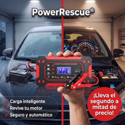 PowerRescue® | CARGADOR REPARADOR DE BATERIAS PARA AUTO