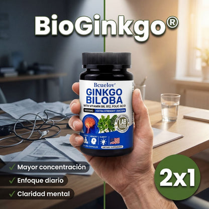 BioGinkgo® | GINKGO BILOBA VIT B6 B12 FOLIC ACIDO
