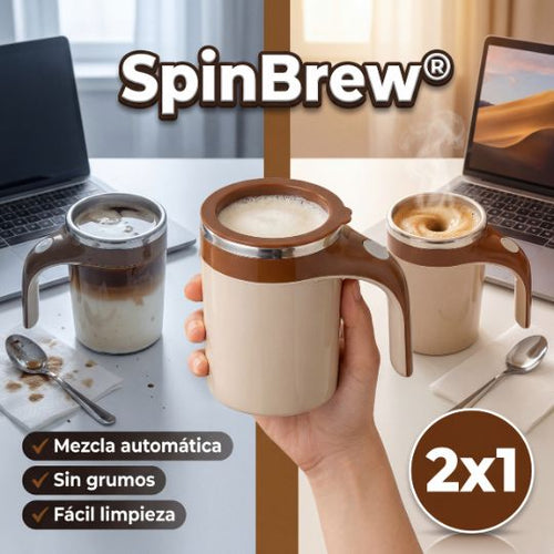 SpinBrew® | Vaso de Tasa Café Batidora Automático