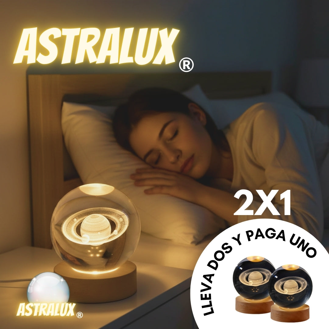 Astralux®  | Lámpara esfera de cristal