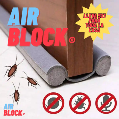AirBlock® | Sellador  y aislante de frío y polvo
