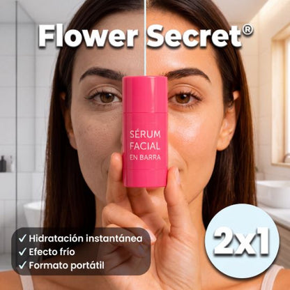 Flower Secret® | Sérum Facial En Barra Hidratante