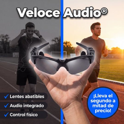 Veloce Audio® | Lentes bluetooth con audifonos