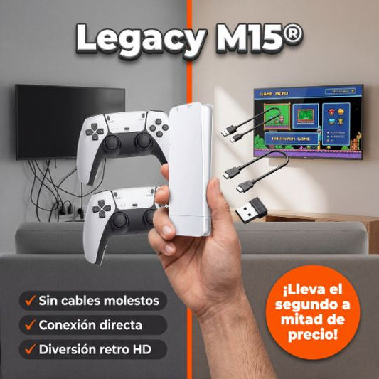 Legacy M15® | Consola Retro Gamestick M15