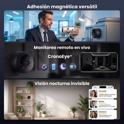 CronoEye® | Mini Camara Espia De Seguridad