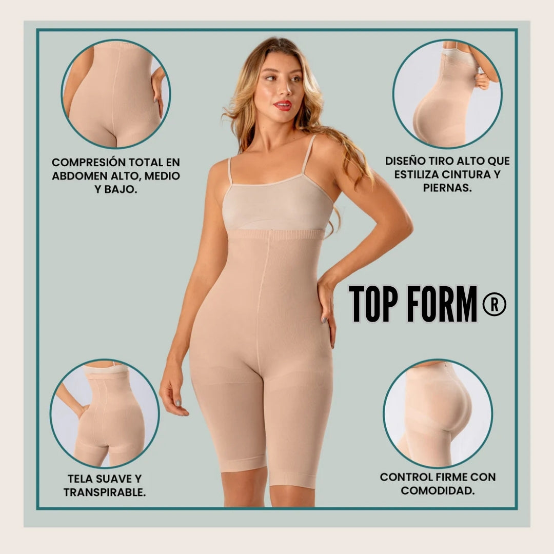 TopForm® | Faja Short al estilo colombiano