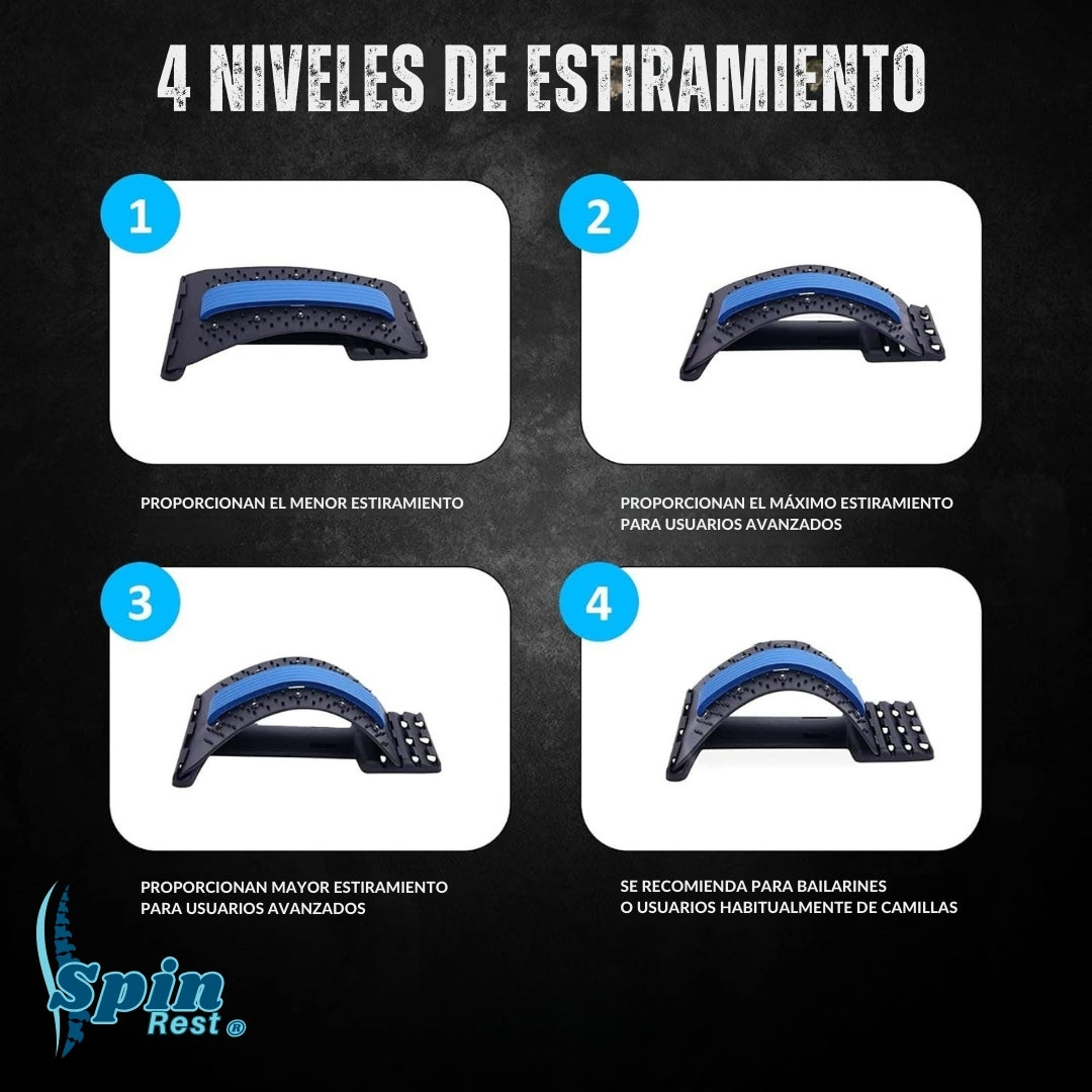 SpineRest®  | Camilla para aliviar el dolor de espalda