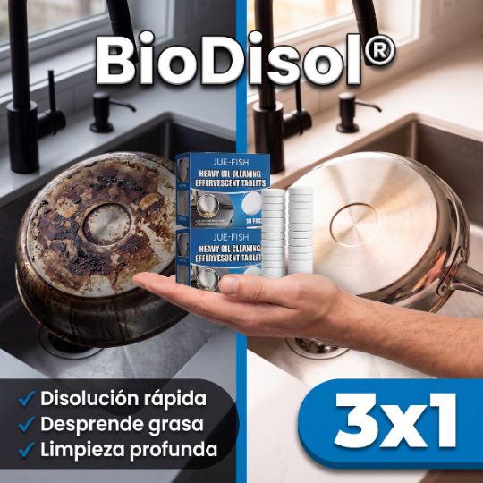 BioDisol® | PASTILLAS ANTI GRASA (10PCS) X1