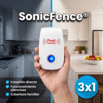 SonicFence® | Repelente de ratones e insectos con ultrasonido