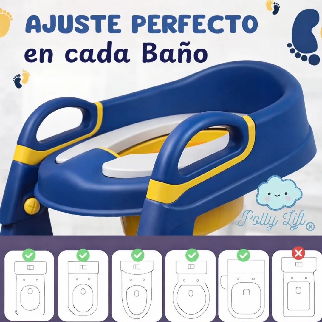 PottyLift® |  Asiento de inodoro para niños