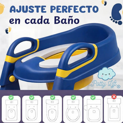 PottyLift® |  Asiento de inodoro para niños