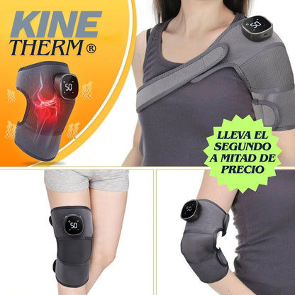 KineTherm® | Almohadilla térmica y vibración 3 en 1 (rodilla, hombro y codo)