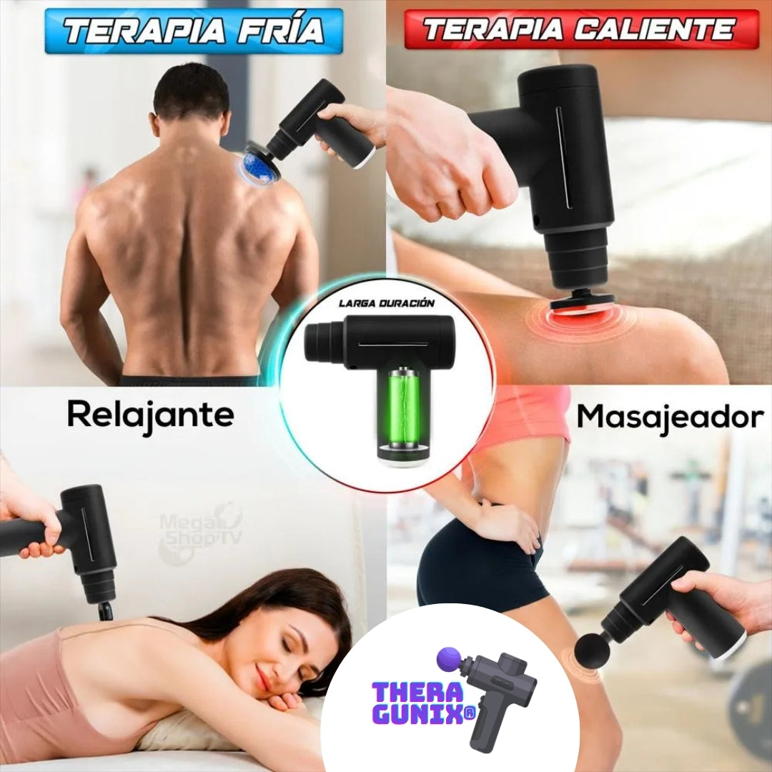 TheraGunix® | Pistola de masaje máquina masajeadora