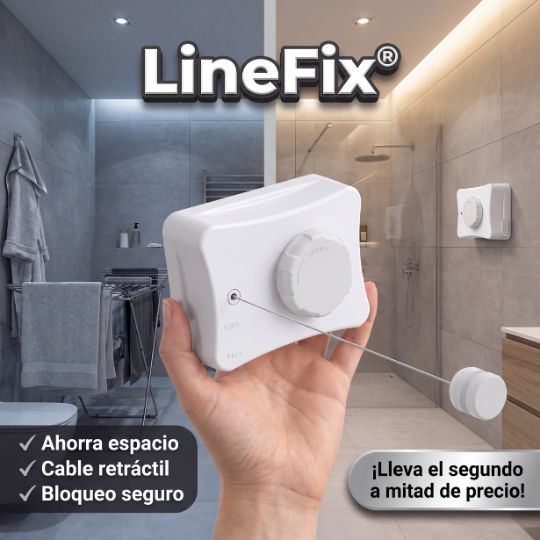 LineFix® | Perchero Plegable Soporte 20kg