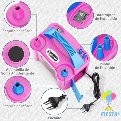AirFiesta® | Bomba de aire eléctrica para globos