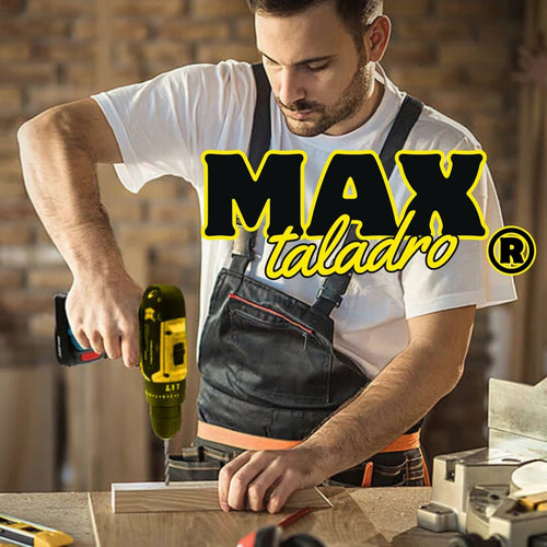 MaxTaladro®  | Taladro inalambrico 98v tasbel amarillo