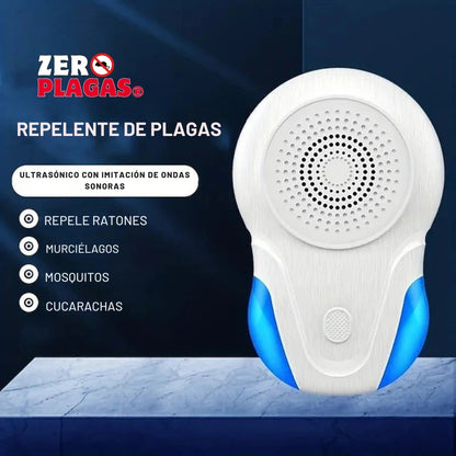 ZeroPlagas®  | Repelente ultrasónico para ratones e insectos
