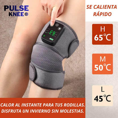 PulseKnee®  | Rodillera térmica y vibratoria
