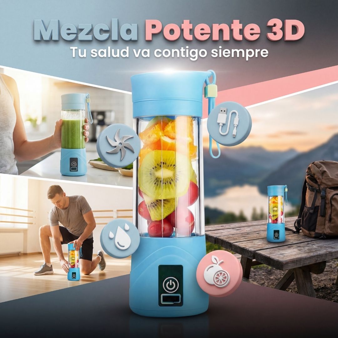 AeroMixer® | Licuadora portátil recargable por USB