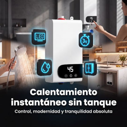 ThermaTek® | Calentador De Ducha Eléctrico LCD