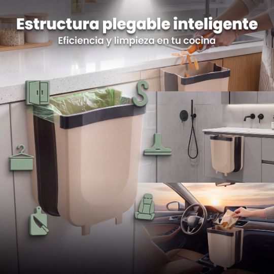 Kutchen® | Basurero Plegable Multiuso (cocina y baño)