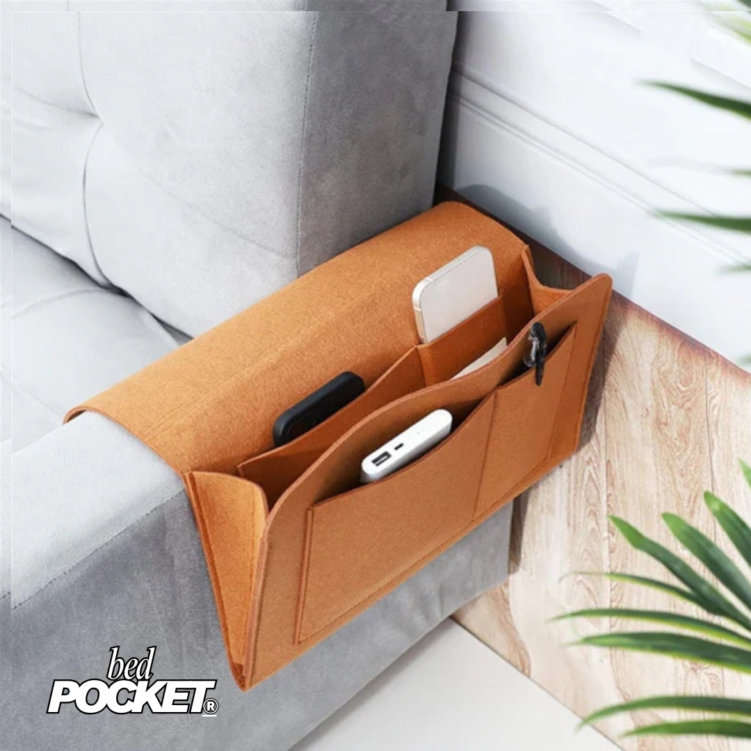 BedPocket®  | Bolso organizador para cama y sofá