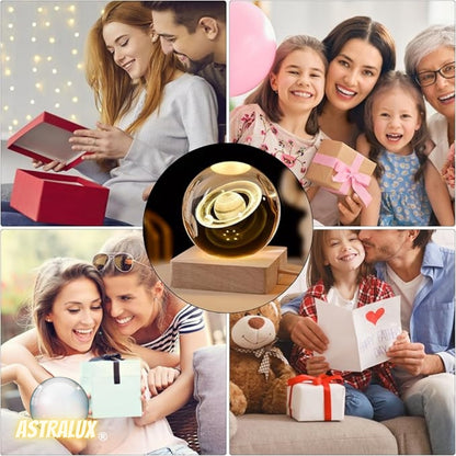 Astralux®  | Lámpara esfera de cristal