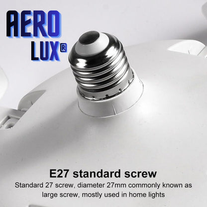 AeroLux® | Ventilador de techo LED ajustable