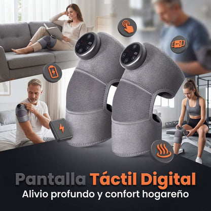 Orthovibe® | Rodillera térmica vibratoria (masaje y calor).