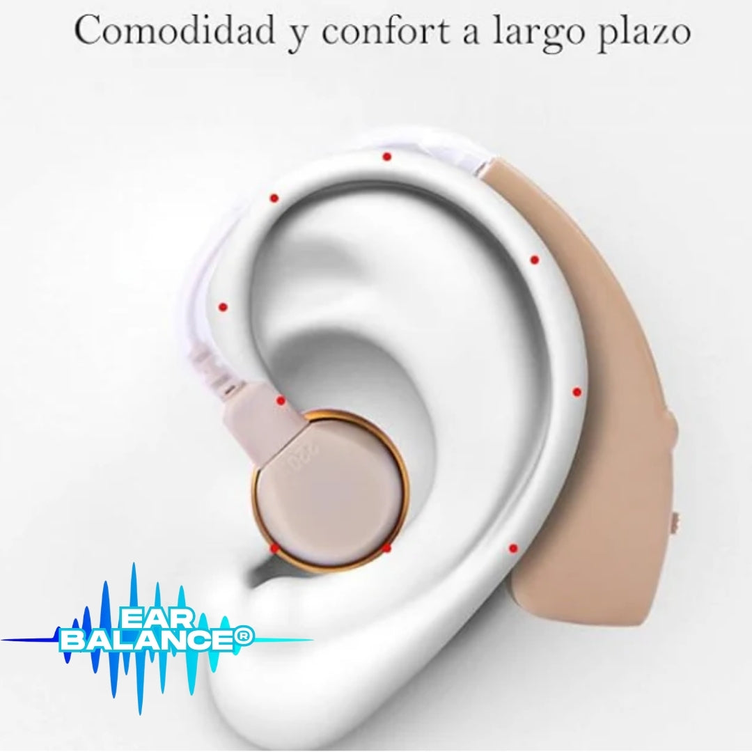 Ear Balance® | Audífono amplificador de sonidos