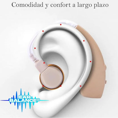 Ear Balance® | Audífono amplificador de sonidos
