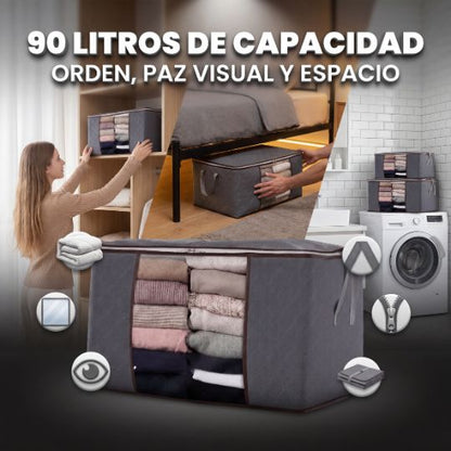 ModuPack® | Organizador para frazadas y edredones